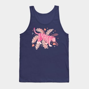 Pink tiger Tank Top